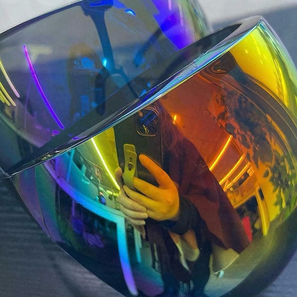 Full Face Sunglasses /Visor, Rainbow Mirror